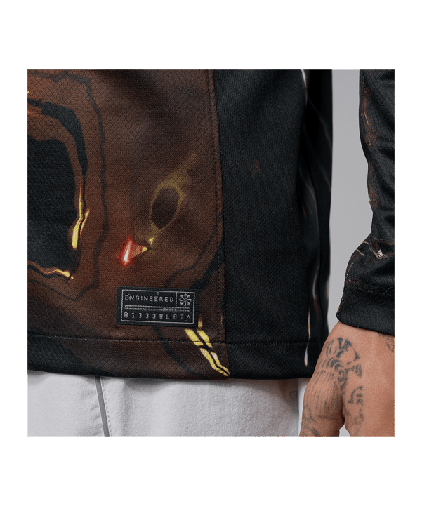 Nike Paris Saint-Germain Stadium Trikot Langarm Schwarz F011 - schwarz