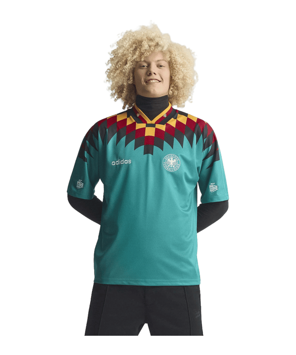 adidas DFB Deutschland Bringback 1994 Trikot Away Grün - gruen
