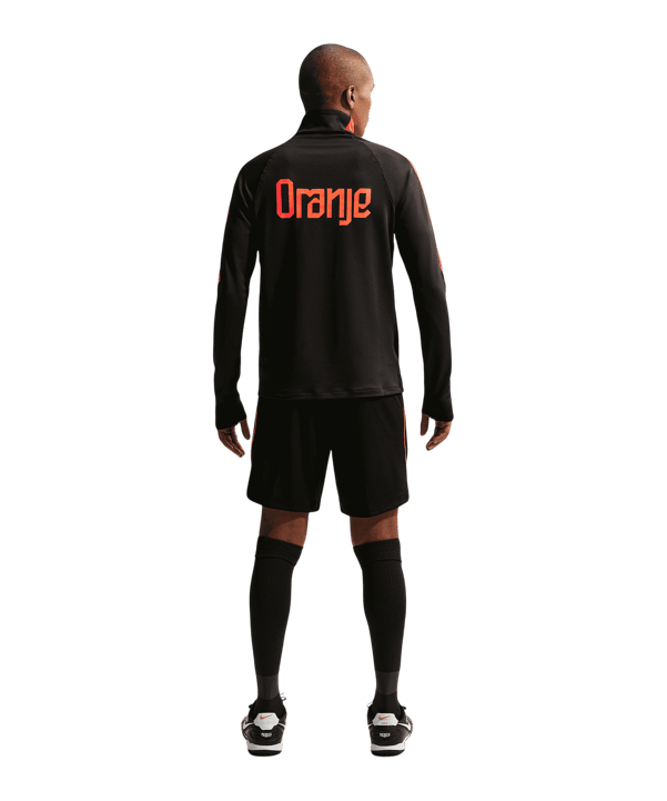 Nike KNVB Niederlande Strike Drilltop Schwarz F010 - schwarz