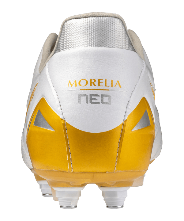 Mizuno Morelia Neo IV Pro SG Bright Gold Weiß F50 - weiss