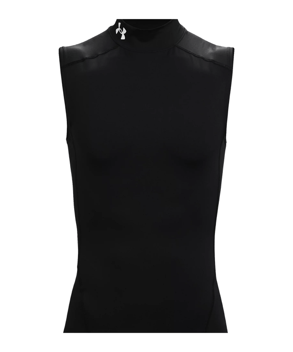 Under Armour Compression Mock Schwarz F001 - schwarz