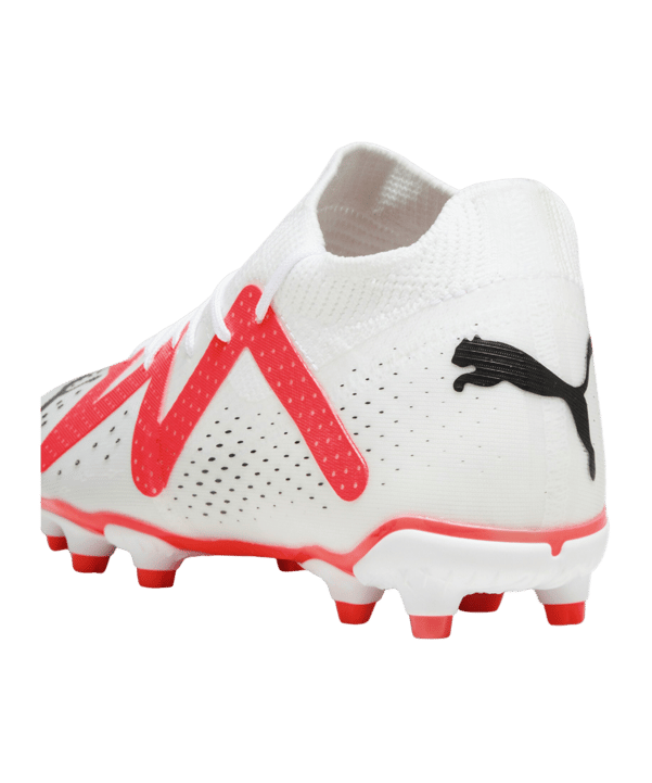 PUMA FUTURE Match FG/AG Breakthrough Jr Kids Weiss Rot Schwarz F01 - weiss