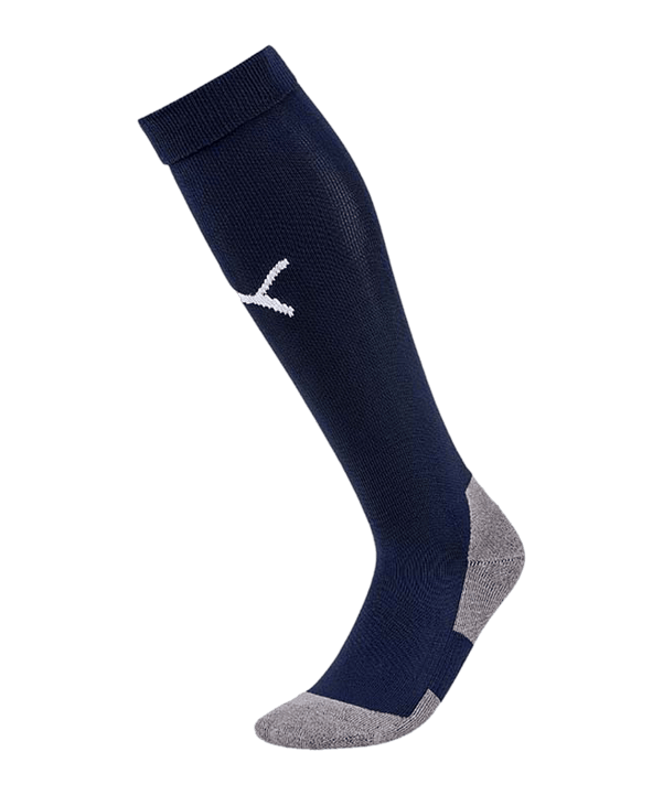 PUMA LIGA Socks Core Stutzenstrumpf Blau Weiss F06 - blau