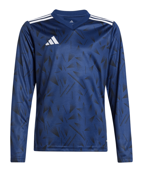 adidas Team Icon 25 Trikot langarm Kids Blau - blau