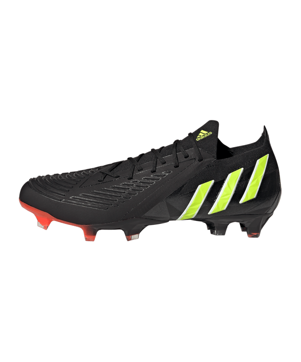 adidas Predator EDGE.1 L FG Shadowportal Schwarz Gelb - schwarz
