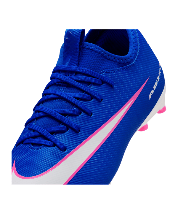 Nike Jr Air Zoom Mercurial Vapor XVI Academy FG/MG Attack Kids Blau F446 - blau