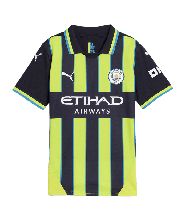 PUMA Manchester City Trikot Away 2024/2025 Kids Blau F02 - blau