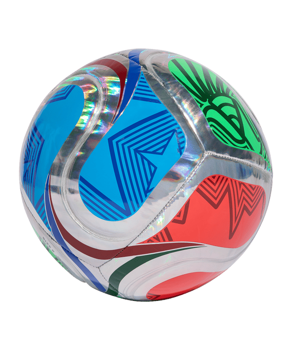 adidas World Cup 26 Trionda Foil Trainingsball Mehrfarbig - mehrfarbig