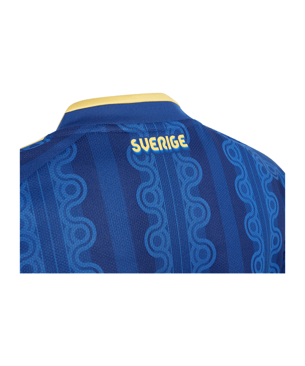 adidas SvFF Schweden Trikot Away WM 2026 Kids Blau - blau
