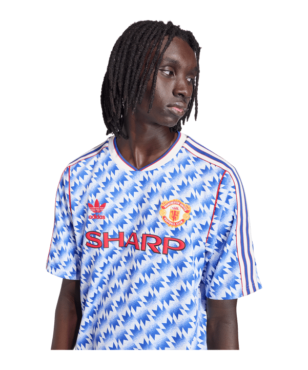adidas Manchester United 90 Trikot Away Mehrfarbig - mehrfarbig