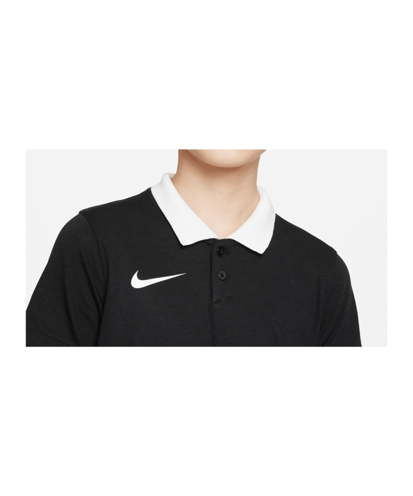Nike Park 20 Polo Kids Schwarz Weiss F010 - schwarz