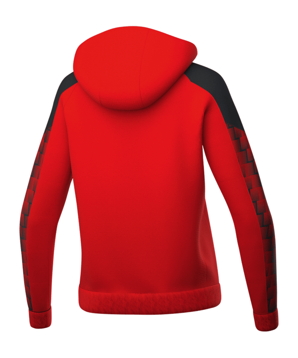 Erima Evo Star Kapuzenjacke Damen Rot - rot