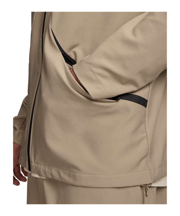 Under Armour Unstoppable Woven Jacke Braun F299 - braun