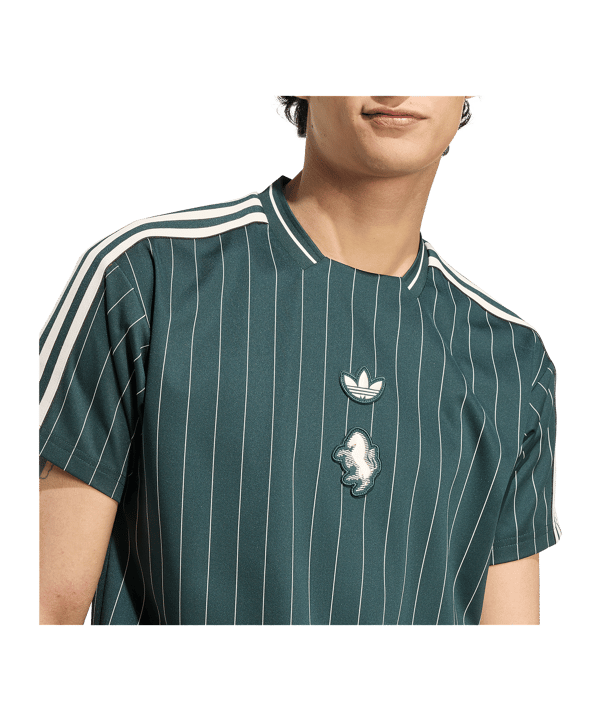 adidas Juventus Turin Icon Trikot Grün - gruen