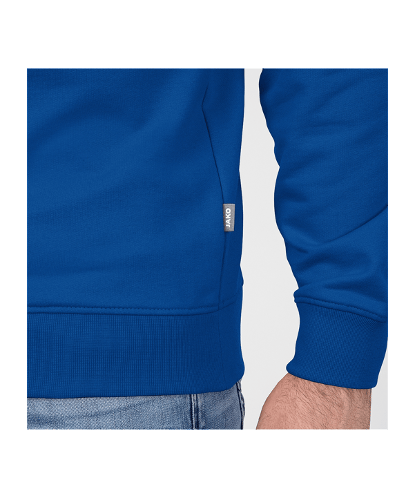 Jako Doubletex Ziptop Blau F400 - blau