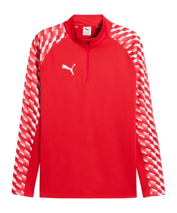 PUMA teamLIGA26 Training 1/4 Zip Top Rot F01 - rot