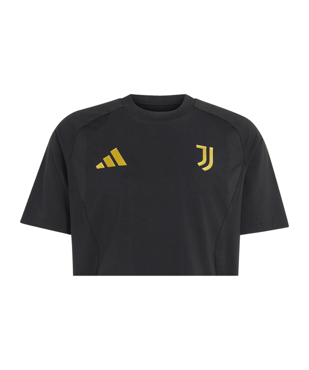 adidas Juventus Turin Tiro Travel T-Shirt Schwarz - schwarz