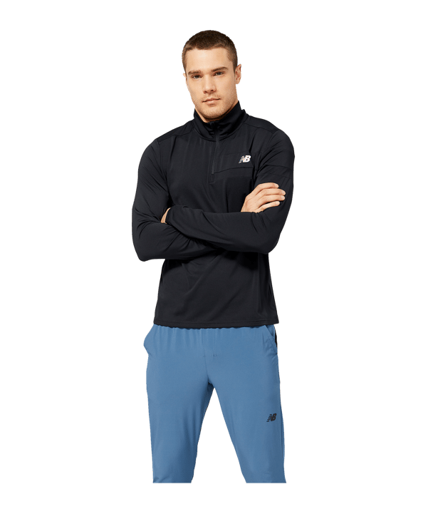 New Balance Accelerate Sweatshirt Running FBK - schwarz