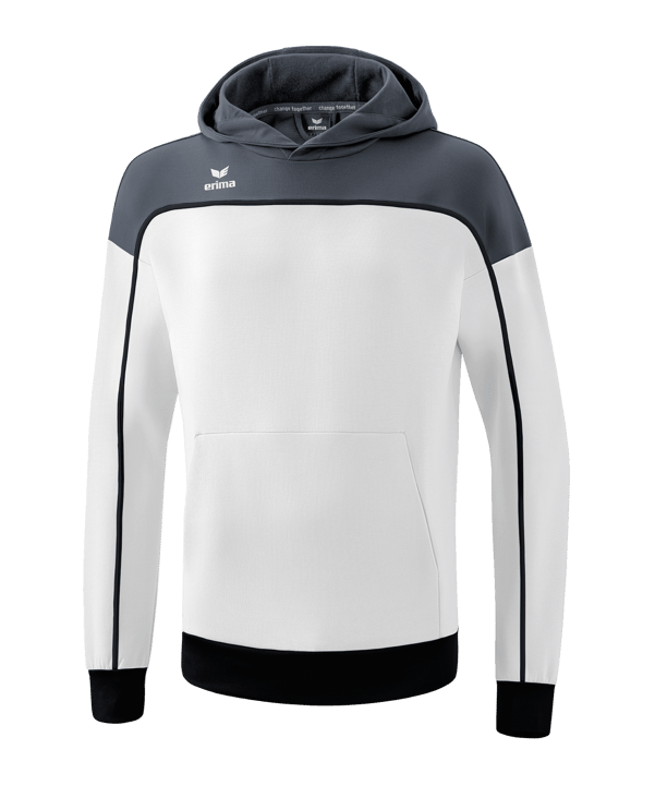 Erima Change by Hoody Weiss Grau - weiss