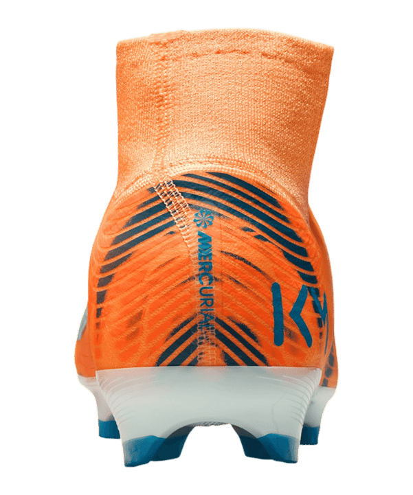 Nike Air Zoom Mercurial Superfly X Pro FG Kylian Mbappe Signature Orange F801 - orange