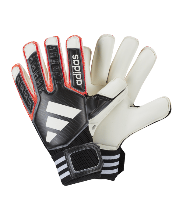 adidas Tiro Pro Torwarthandschuhe Schwarz Weiss - schwarz
