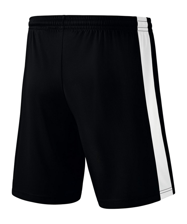 Erima Retro Star Shorts Schwarz Weiss - schwarz