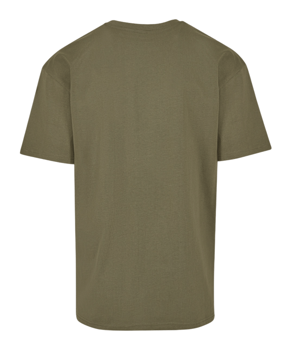 Mister Tee Look Oversized T-Shirt Grün - gruen