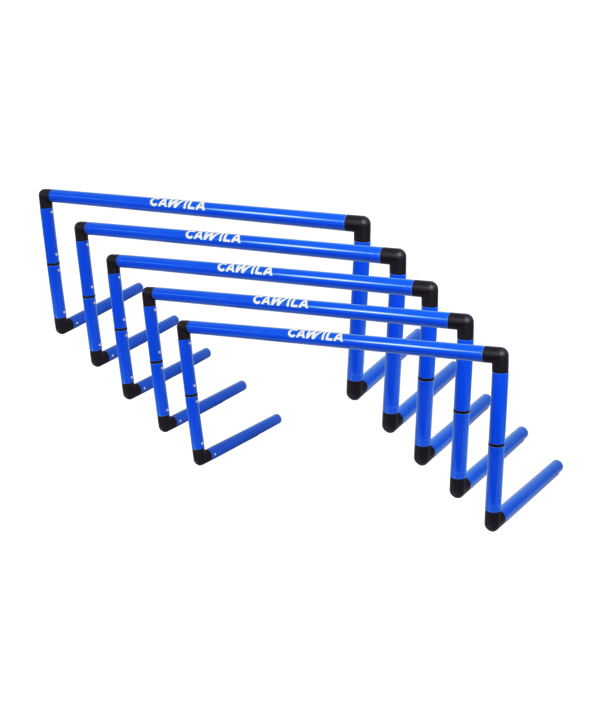 Cawila Trainingshürden Stand-Up 5er | 40cm Blau - blau