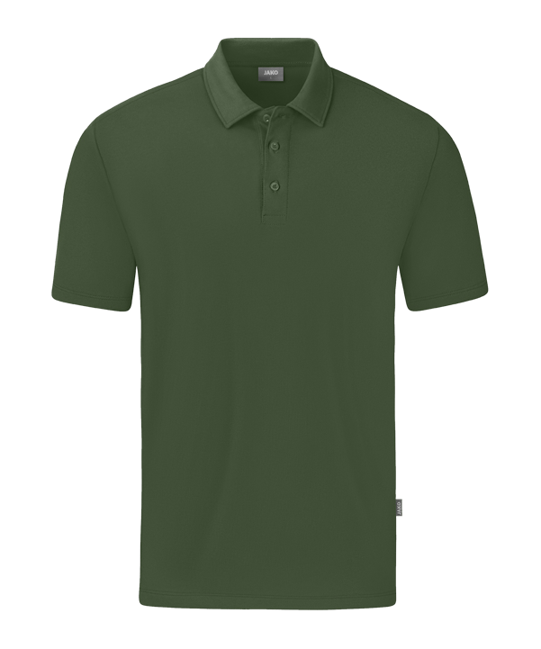 Jako Organic Stretch Polo Shirt Grün F240 - gruen