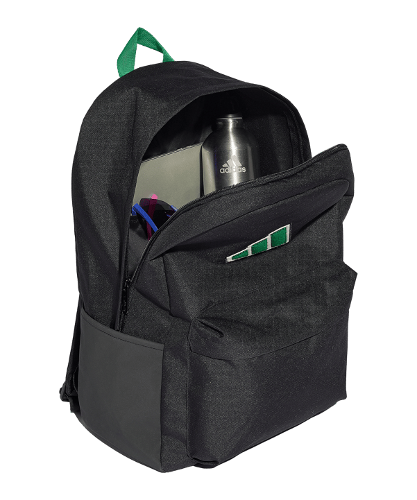 adidas Essentials Logo Rucksack Schwarz - schwarz