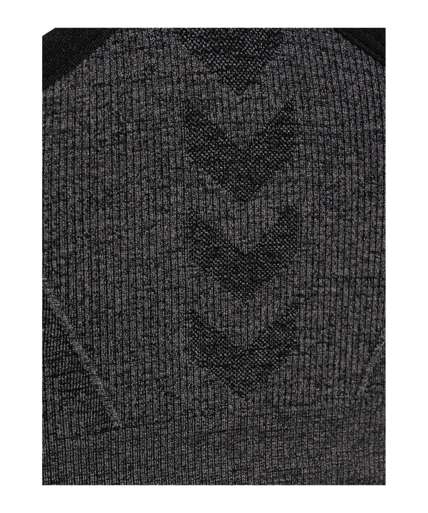 Hummel CI Seamless Scrunch Sport-BH Damen Schwarz F2508 - schwarz