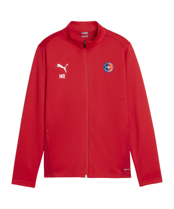 PUMA teamGOAL Trainingsjacke Kids Rot F01