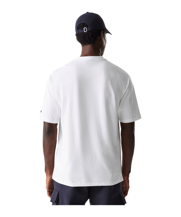 New Era MLB New York Yankees Floral Graphic Oversized T-Shirt Weiss - weiss