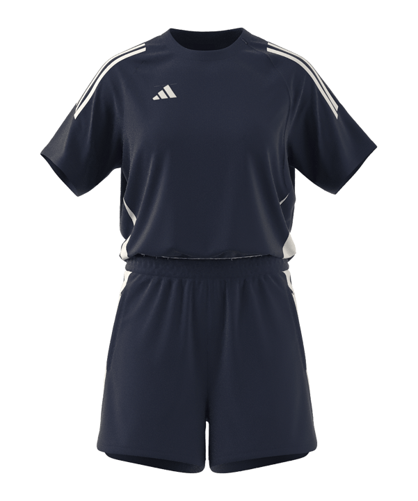 adidas Tiro 24 Jumpsuit Damen Blau - rot