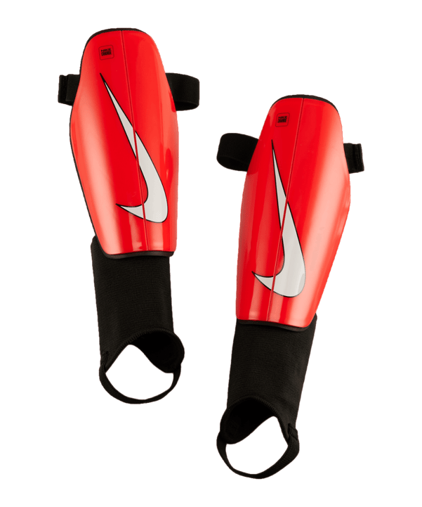 Nike Charge Schienbeinschoner Rot Schwarz F635 - rot