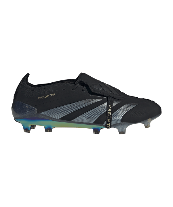 adidas Predator Elite FT FG Dark Spark Schwarz Grau - schwarz
