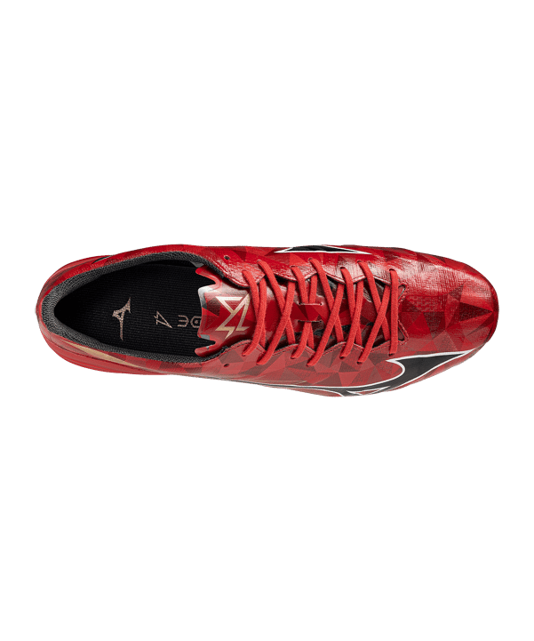 Mizuno Alpha II Elite FG Ruby Red 40th Anniversary Rot F60 - rot