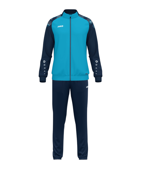 JAKO Sonic Trainingsanzug Kids Blau F276 - blau