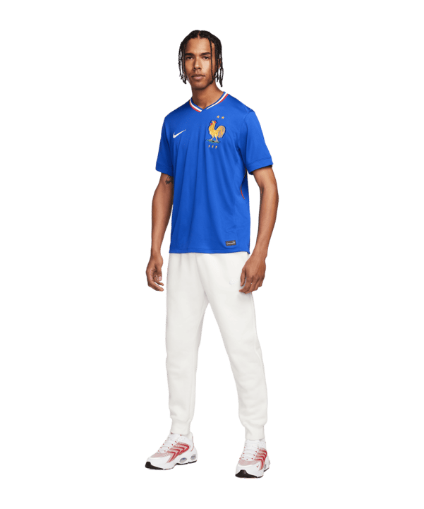 Nike Frankreich Trikot Home EM 2024 Blau F452 - blau