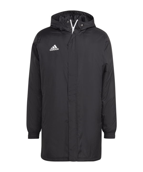 adidas Entrada 22 Stadium Jacke Schwarz - schwarz