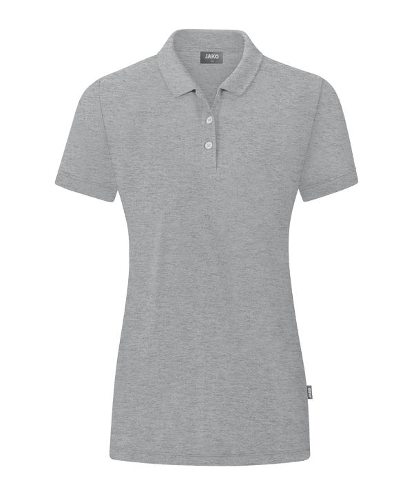 Jako Organic Polo Shirt Damen Grau F520 - grau