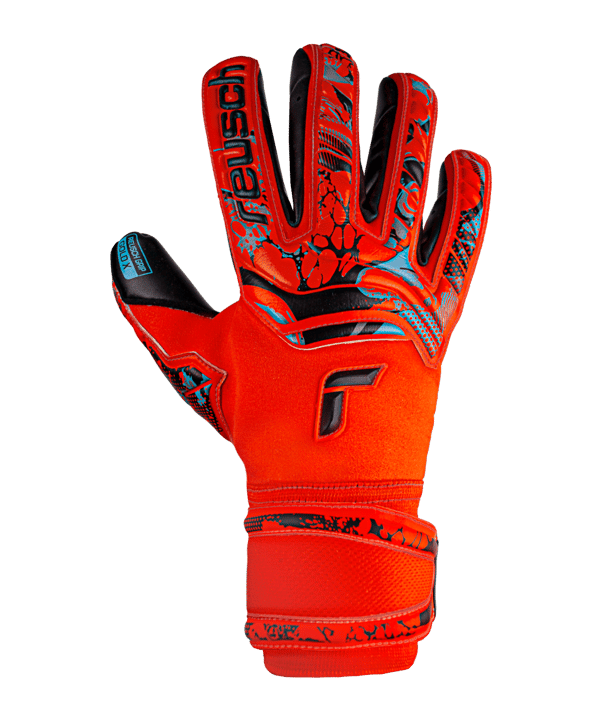 Reusch Attrakt Gold X 2023 Rot Blau Schwarz F3333 - rot
