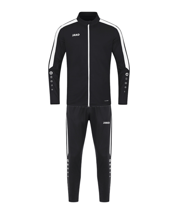 JAKO Power Trainingsanzug Schwarz F800 - schwarz