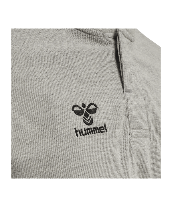 Hummel Move Grid Polo Grau F2006 - grau