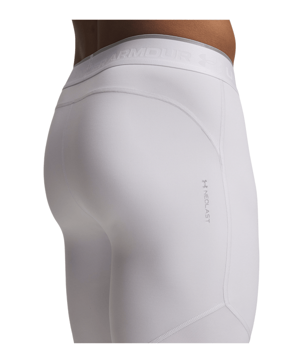 Under Armour HG Elite Long Short Weiß F100 - weiss