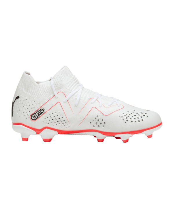 PUMA FUTURE Match FG/AG Breakthrough Jr Kids Weiss Rot Schwarz F01 - weiss
