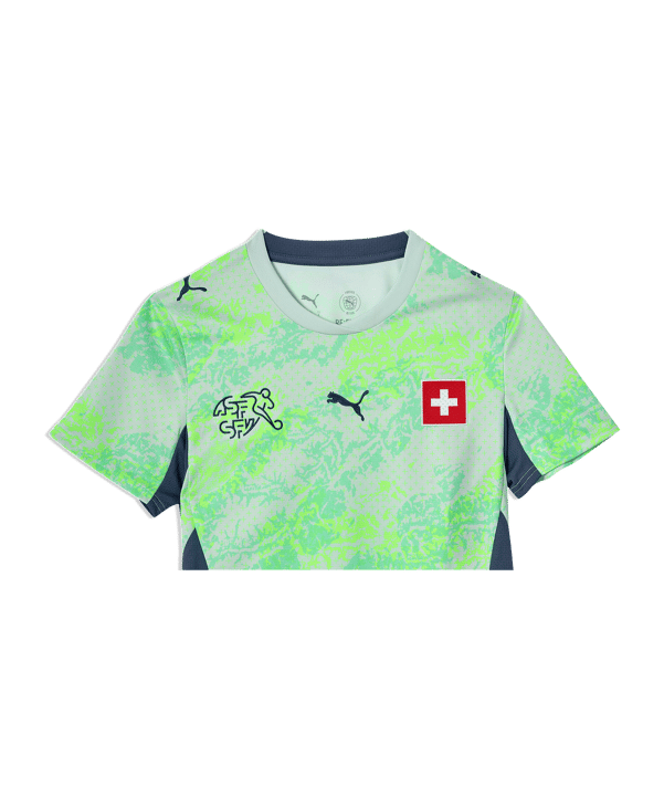 PUMA SFV Schweiz Trikot Away WM 2026 Damen Grün F02 - gruen