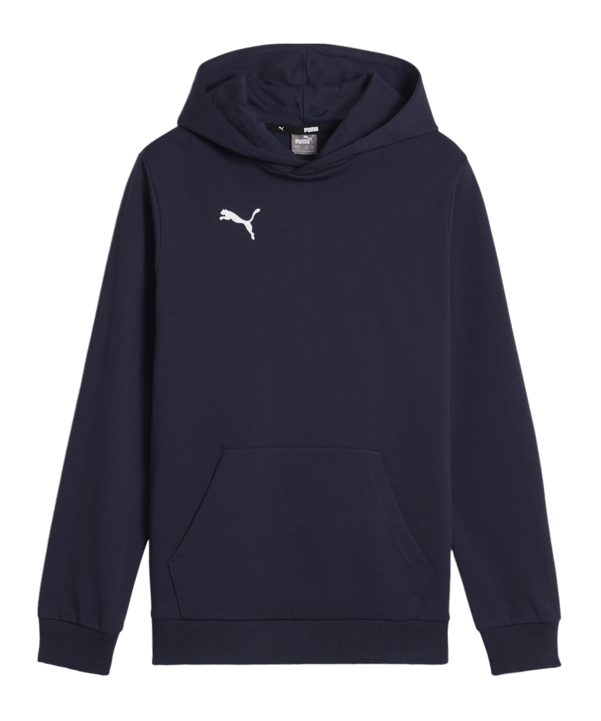 PUMA teamGOAL Casuals Hoody Kids Blau F06 - dunkelblau