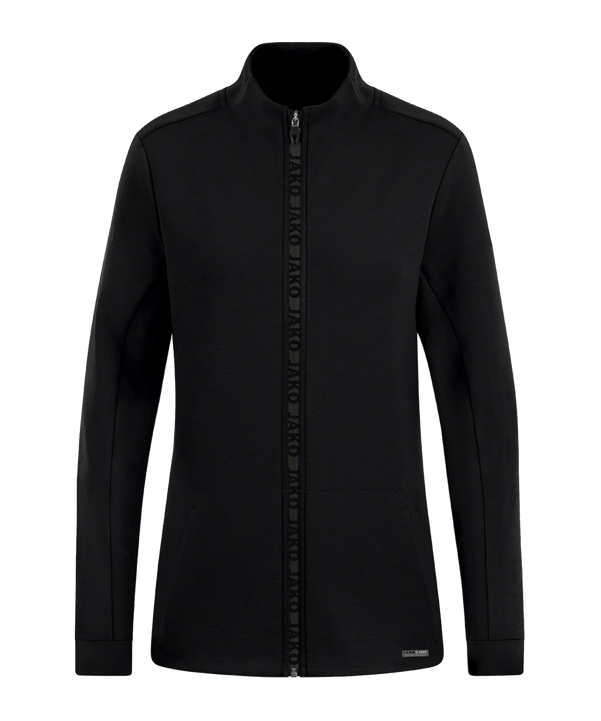 JAKO Pro Casual Jacke Damen Schwarz F800 - schwarz