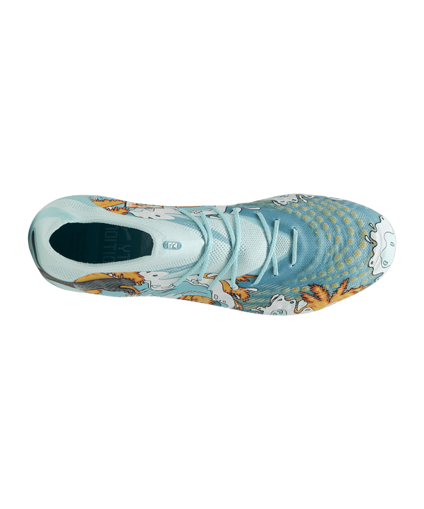 PUMA FUTURE 9 Ultimate FG City Attack Los Angeles Weiß F01 - blau